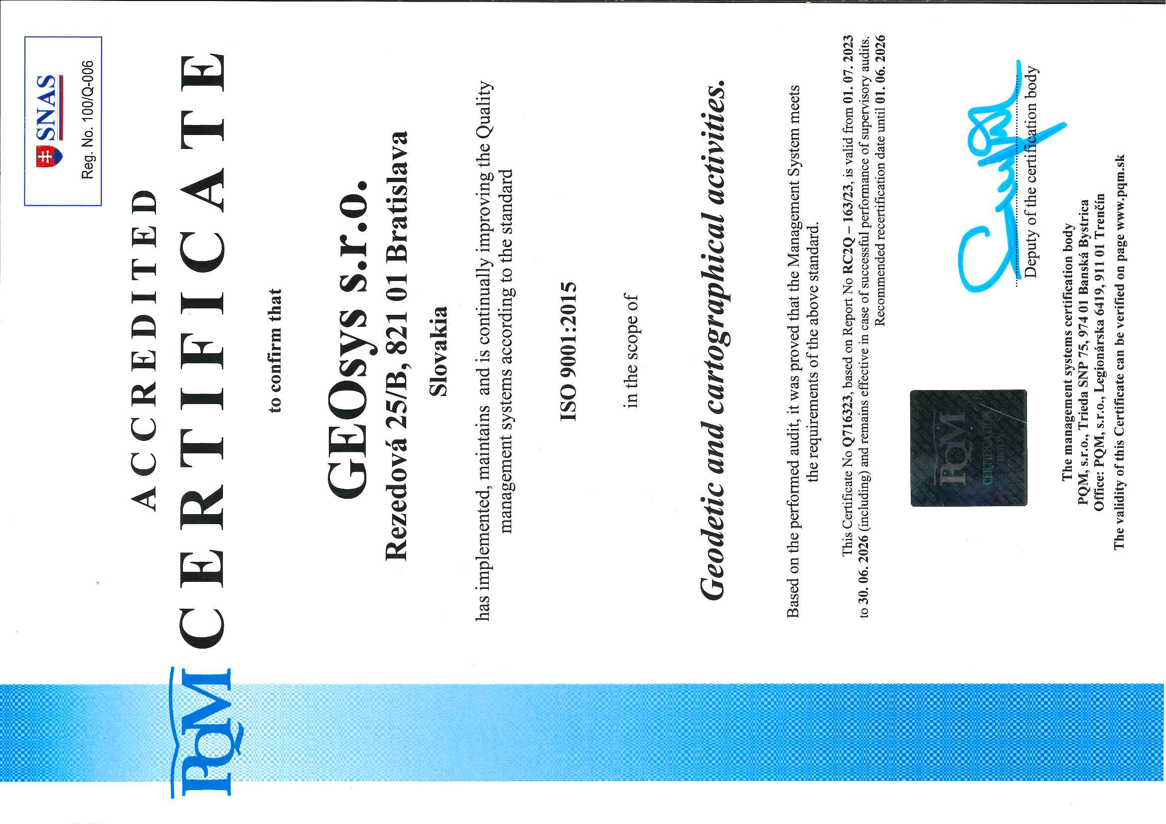 Certifikat