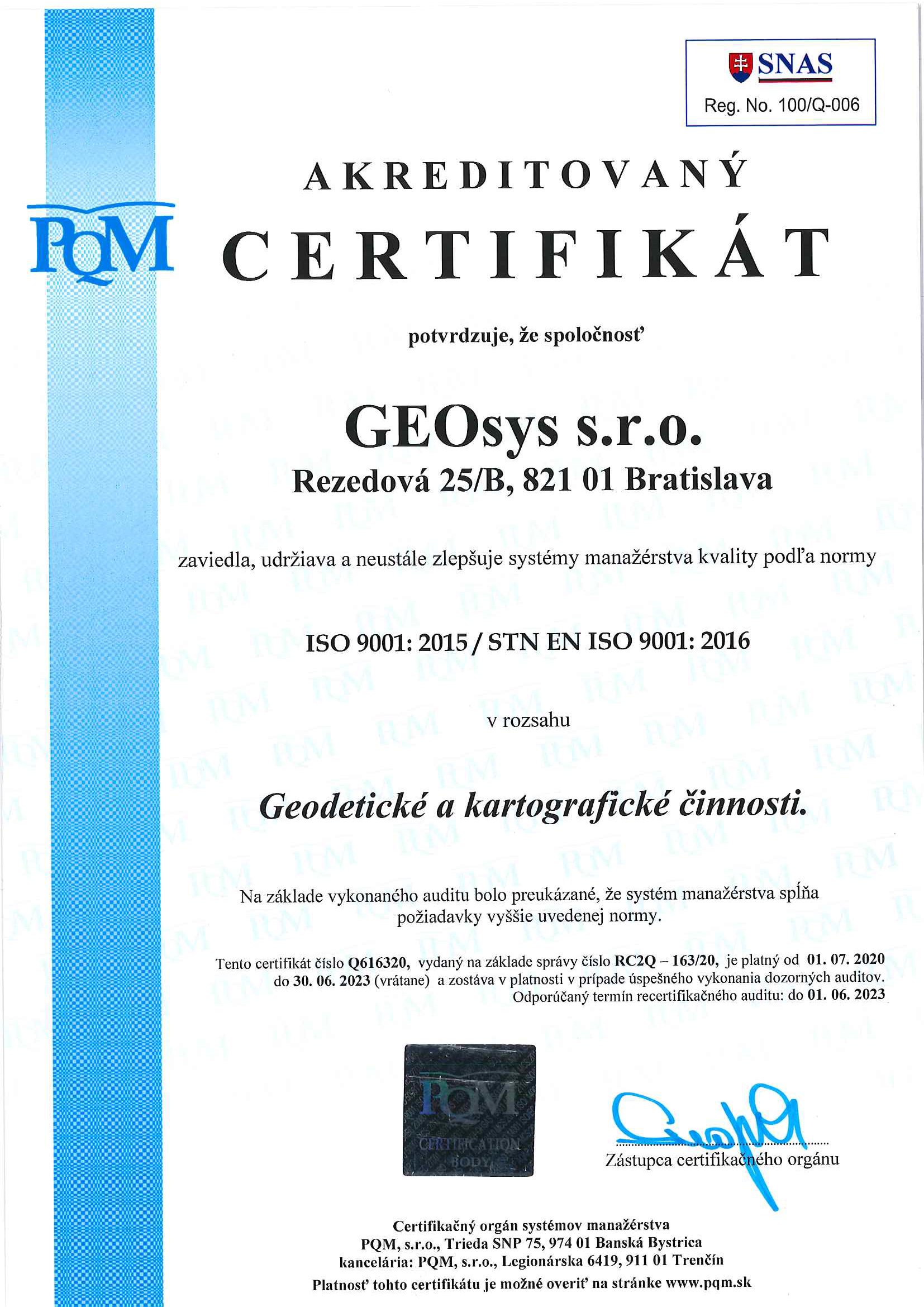 Certifikat